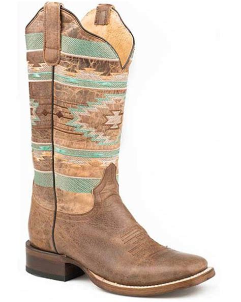 Corral Women S Cactus Floral Embroidery Overlay Western Boots Narrow