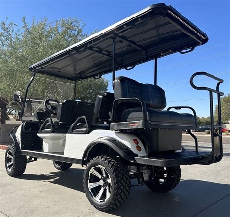 Lithium Street Ready Golf Cart Fully Loaded Evolution Passenger