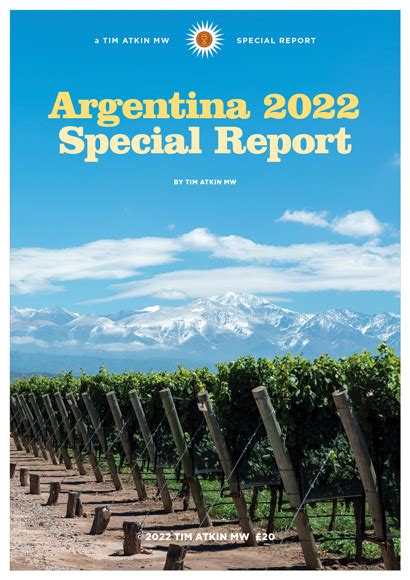 2022 Argentina Special Report Tim Atkin Master Of Wine