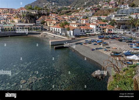 Small fishing village of Cámara de Lobos Stock Photo Alamy