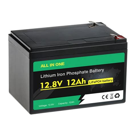 Akumulator kwasowo ołowiowy 12V 12Ah Akumulator LiFePO4 Ainbattery