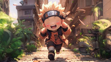 Naruto Uzumaki Chibi Wallpaper