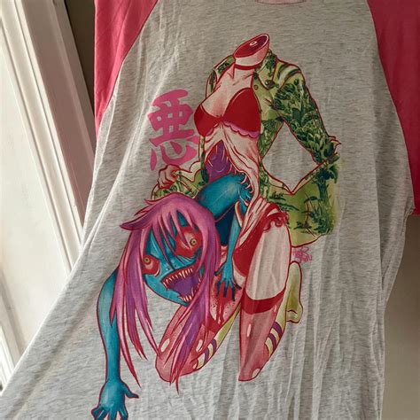 "Art by Amber Olsen" Shirt Size: Large Amber Olsen... - Depop