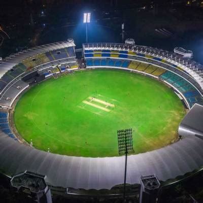 Rajkot Cricket Stadium decks up with energy efficient LEDs ...