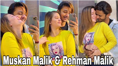 Rehman Malik And Muskan Malik New Instagram Reels Couple Reels 😍