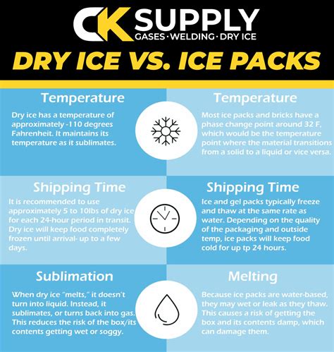 Dry Ice vs Ice Packs: Which Cooling Solution Fits Your Needs? - CK Supply