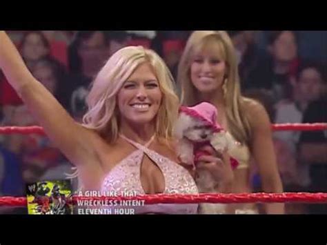 WWE RAW Mickie James Vs Torrie Wilson Segment YouTube