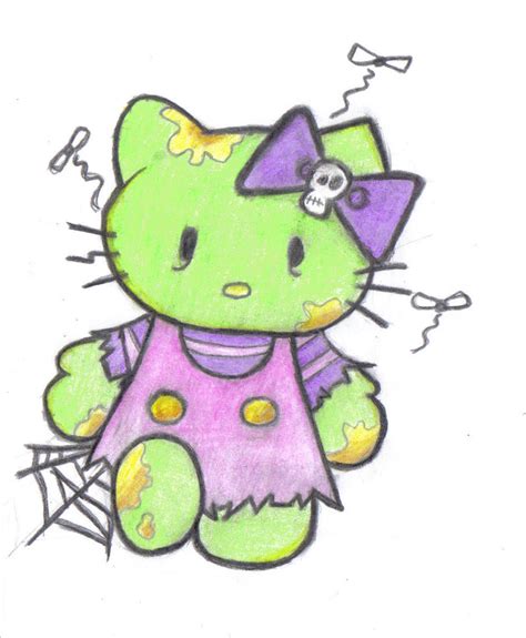 Zombie Hello Kitty by KittyKat31093 on DeviantArt