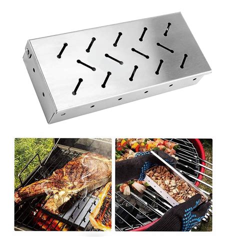 Duurzaam Bbq Rvs Roker Doos Houtskool Gas Grills V Grandado