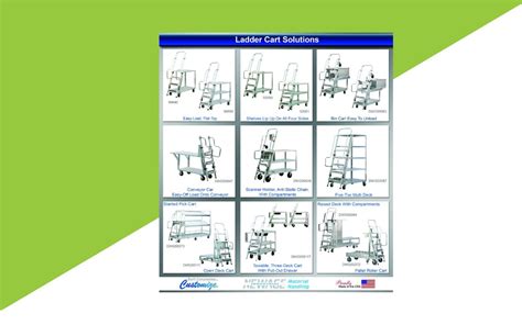 Ladders Carts Flyer Customizable Brochures Flyers New Age