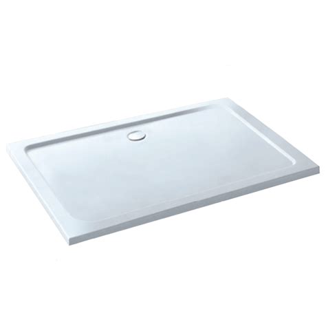 Eastbrook Volente Rectangular Shower Tray Mm X Mm Stone Resin