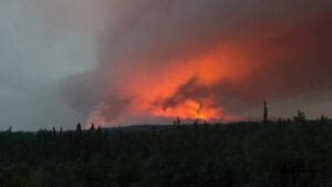 Fires in northern Saskatchewan lead to evacuations, fire ban | CBC News