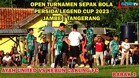 SUPER BIG MATCH BABAK 1 SEMIFINAL PERSIDA LEGEND CUP 2023 ANTARA