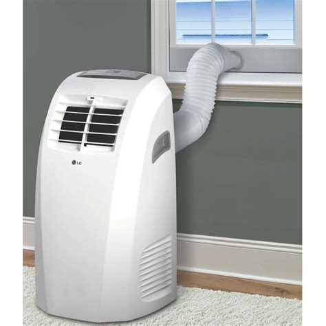 Lg 10000 Btu 115v Portable Air Conditioner With Remote Control White