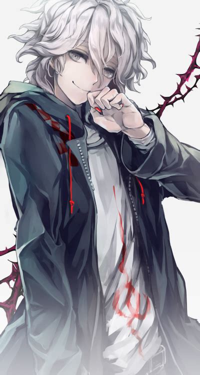 Komaeda Nagito Danganronpa And 1 More Drawn By Hinaxoxo Danbooru