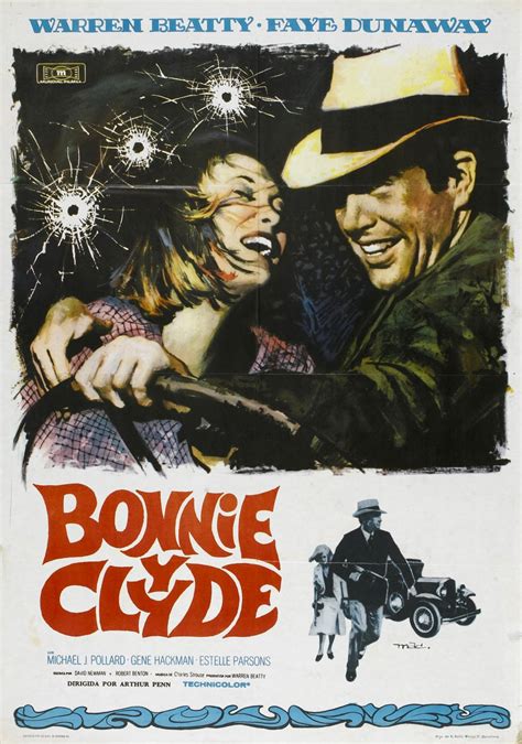 Bonnie and Clyde (#5 of 7): Extra Large Movie Poster Image - IMP Awards