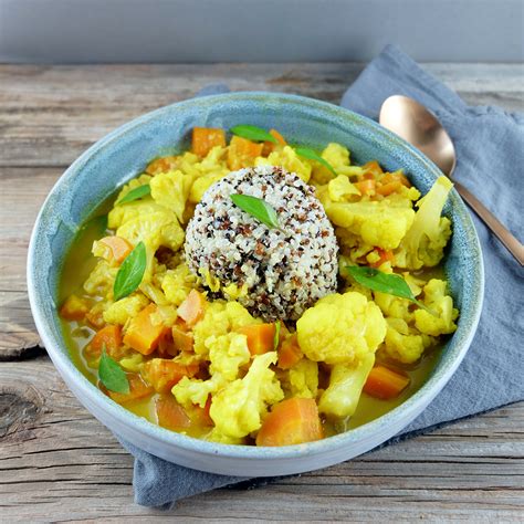 Blumenkohl Curry Mit Quinoa Histafit