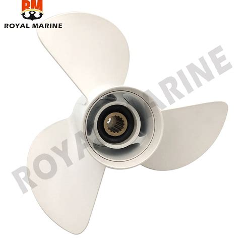 Aluminum Propeller X K E El For Yamaha Hp Hp