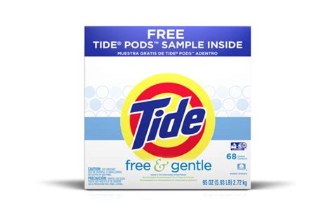 Tide Free Gentle Powder Laundry Detergent Loads New Ebay