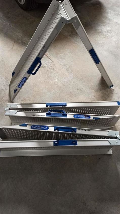 3 Aluminium Oprijplaten Oprijplank Oprijplaat 2m00 Tot 150kg