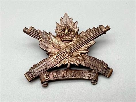 Sold At Auction Ww Canadian Expeditionary Force Nd Battalion Machine