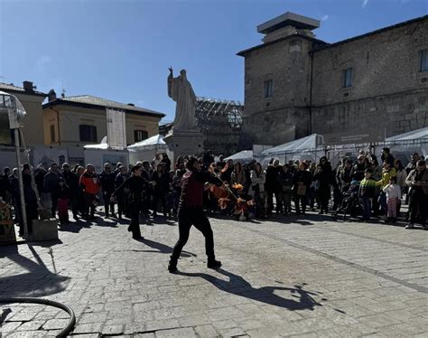 Torna Nero Norcia Dopo Le Circa 25mila Presenze Del Primo Weekend