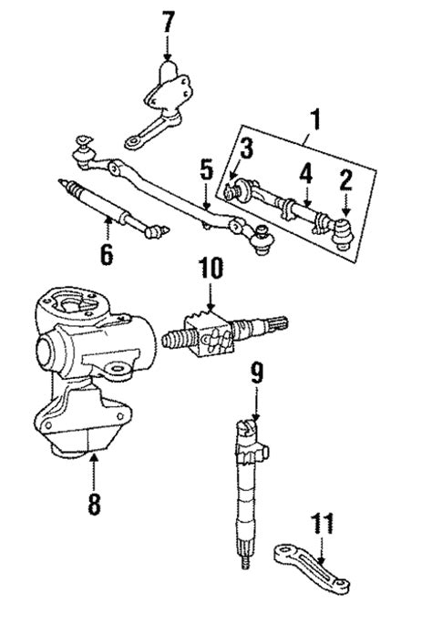 Steering Gear Linkage For 1993 Toyota Pickup Longo Toyota Parts