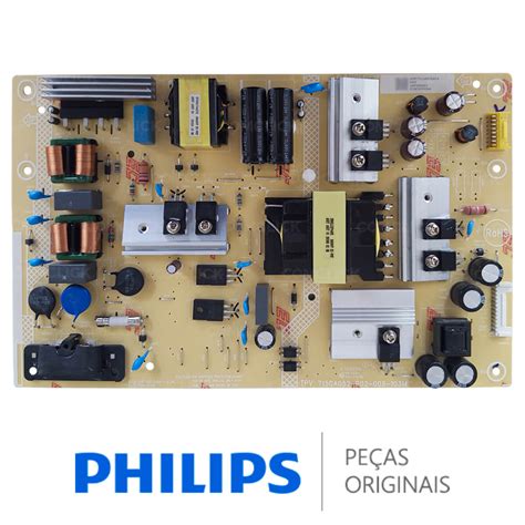 Placa Fonte 715GA052 P02 008 103M TV Philips 58PUG6654 78