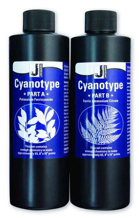 PapierSchereStoff - Jacquard Products Cyanotype Set Blaudruck, Cyanotypie