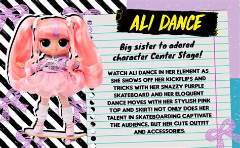 Lol Surprise Tweens Series Fashion Doll Ali Dance Unbox