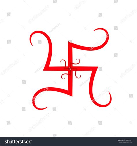 Swastika Vector Design Beautiful Swastika Symbol Stock Vector (Royalty ...