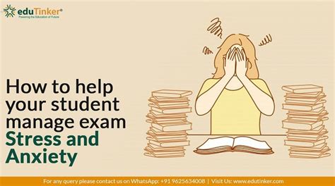 How To Help Your Students Manage Exam Stress And Anxiety Edutinker