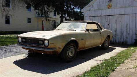 One Owner Barn Find Camaro Convertible Barn Finds