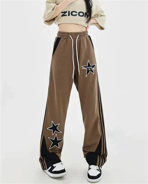 Stars Sweatpants Y2k Outfits