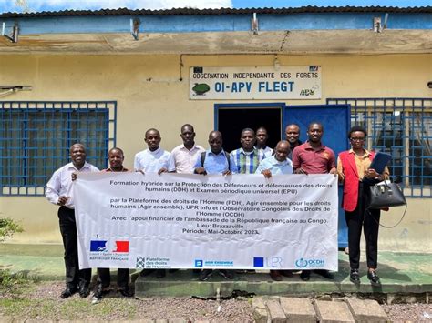 Article Formation En R Publique Du Congo Sur La S Curit Physique