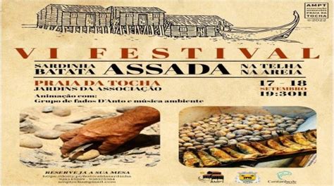 Vi Festival Da Sardinha Assada Na Telha E Da Batata Assada Na Areia