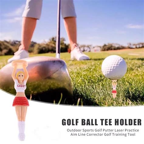 Golf Balls Standing Golf Practice Lady Golf Tee Golf Ball Tees