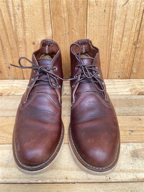 Red Wing Heritage 3141 Mens Work Chukka Boot Briar Oil Etsy