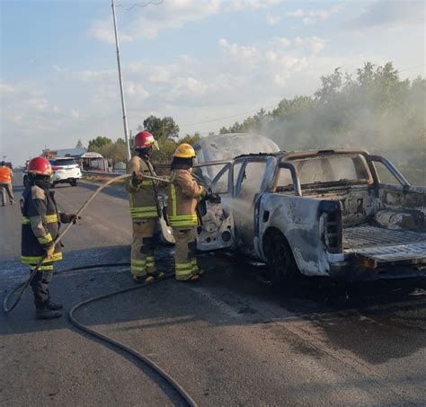 Otro incendio de vehículo esta vez en ruta 12