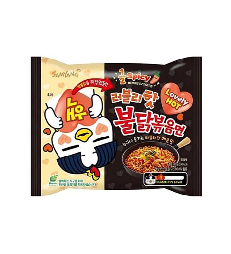 Samyang Buldak Lovely Hot Chicken Flavor Ramen 140 G