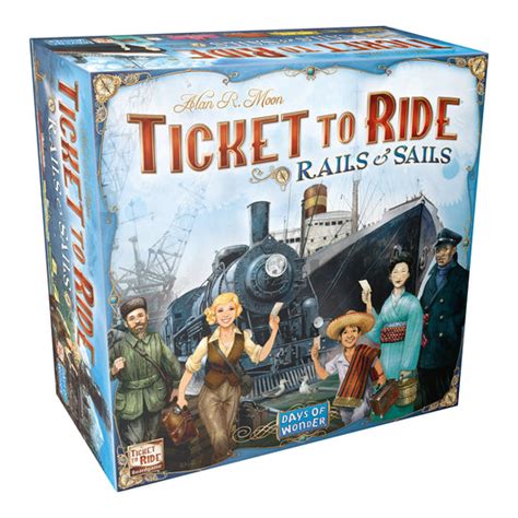 Ticket to Ride: Rails and Sails Board Game – Asmodee North America