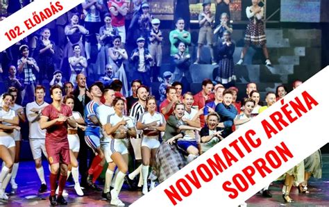 Novomatic Aréna 2025 május 31 szombat 19 00 Puskás a musical