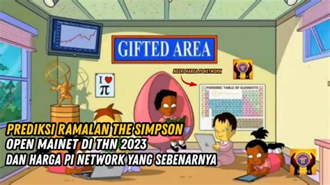 PREDIKSI RAMALAN THE SIMPSON OPEN MAINET DI THN 2023 DAN HARGA PI