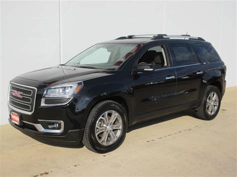 Pre Owned Gmc Acadia Fwd Dr Slt W Slt Sport Utility In Savoy