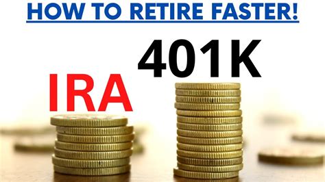 Roth IRA Vs 401K How To Retire Faster YouTube