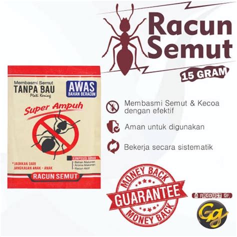 Jual Gun Killer Pembasmi Semut Racun Semut Anti Semut Bubuk Obat Semut