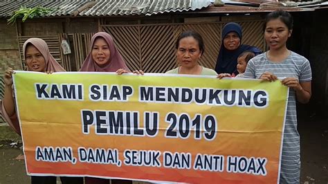 Deklarasi Pemilu Damai 2019 Desa Maluk Kec Maluk Yang Aman Damai