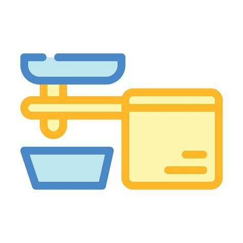 Cold Pressed Oil Press Machine Color Icon Vector Illustration