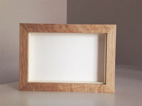 Thin Natural Oak Ash Wooden Box Frame Any Standard Size With