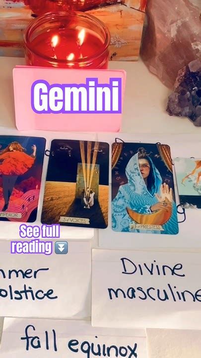 ♊️gemini♊️ Youre Getting Clarity💡 Tarot Gemini Tarotreading Shorts